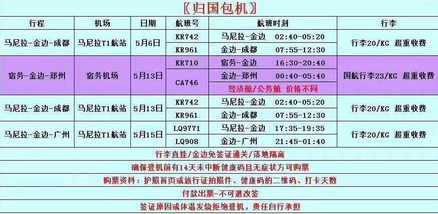 菲律宾疫情期间包机回国多少钱 最全说明